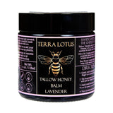 Organic Grass Fed Beef Tallow Balm With Raw Honey Moisturizing Cream